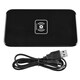 Insten Qi Black Wireless Power Charger Charging Pad With Receiver for Samsung Galaxy S III i9300 S3