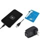 Insten Qi Black Wireless Power Charger Charging Pad With Receiver for Samsung Galaxy S III i9300 S3