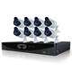 Night Owl 8 Channel Video Security System with 8 hi-resolution 900 TV