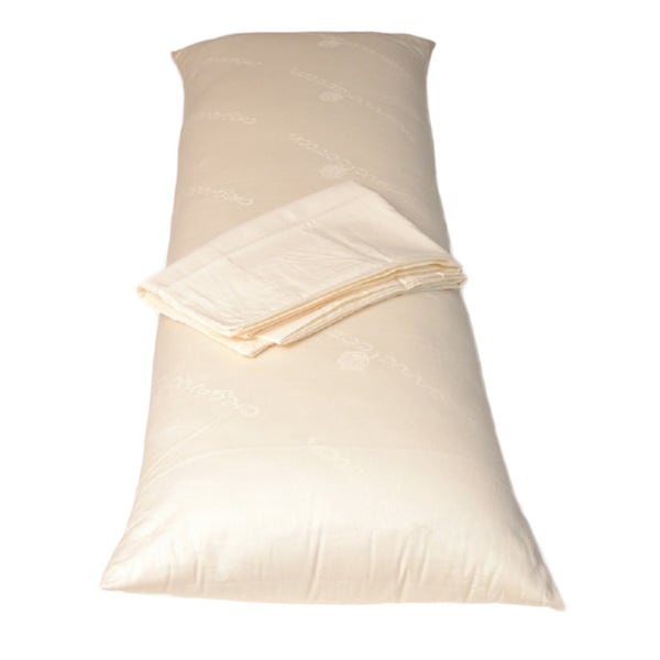 De Luxe Wool Body Pillow with Pillowcase