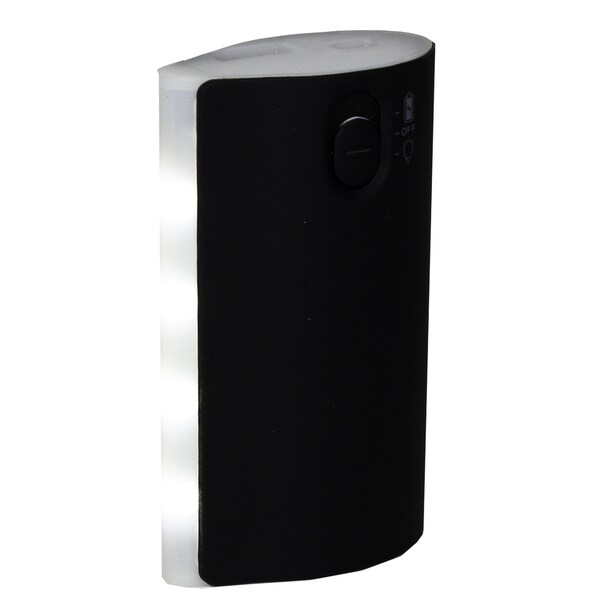 SoundLogic XT 5,200mAh Portable Power Bank with 4-LED Flashlight