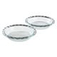 Pyrex Easy Grab 9.5-inch Pie Plate (2-pack)