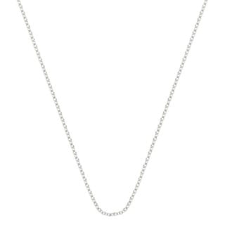 Pori Italian Sterling Silver Rolo Chain Necklace