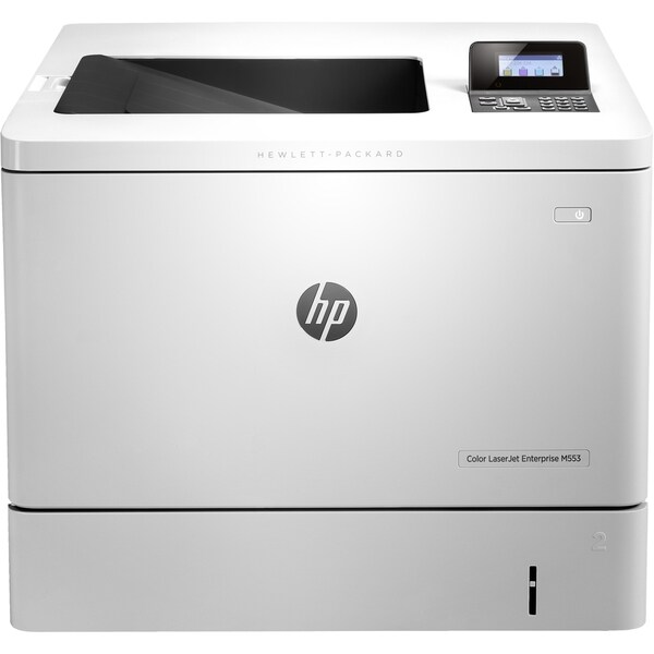 HP LaserJet M553dn Laser Printer - Color - 1200 x 1200 dpi Print - Pl
