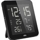 Braun Digital LCD Global Radio Controlled Clock with Indoor Temperature/ Humidity