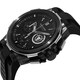 Concord Men's 0320191 'C2' Black Dial Black Rubber Strap Chronograph Swiss Automatic Watch