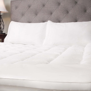 Baffle Stitched Hypo-allergenic Down Alternative Mattress Topper