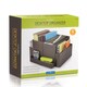 Brown Vinyl Folding Desk Organizer