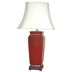 Huge Selection Porcelain Oxblood Vase Oriental Lamp (China)