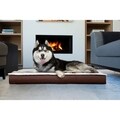 Furhaven Deluxe Indoor/ Outdoor Ortho Pet Bed with Removable Cover