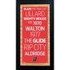 Portland Trailblazers Subway Sign 6x12 Framed Photo