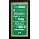 Boston Celtics Subway Sign 6x12 Framed Photo