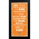 New York Knicks Subway Sign 6x12 Framed Photo