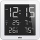 Braun Digital LCD Global Radio Controlled Clock with Indoor Temperature/ Humidity