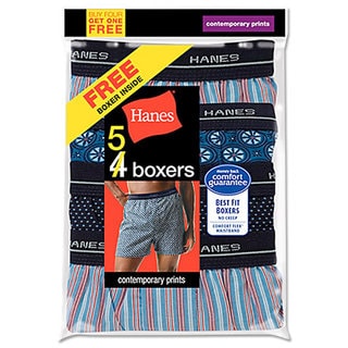 Hanes Men's Red Label Comfort Flex Woven Boxers