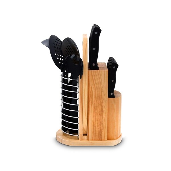 Ragalta Carousel PLCKS-100B Black 18-piece Knife Set