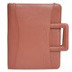 Royce Leather Zip Around Binder Genuine Leather Padfolio