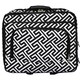 World Traveler Geometric Print Collection Rolling 17-inch Laptop Business Case 