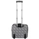 World Traveler Geometric Print Collection Rolling 17-inch Laptop Business Case 