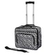 World Traveler Geometric Print Collection Rolling 17-inch Laptop Business Case 