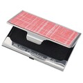 Sania Pink Slate Finish  Business Card Case