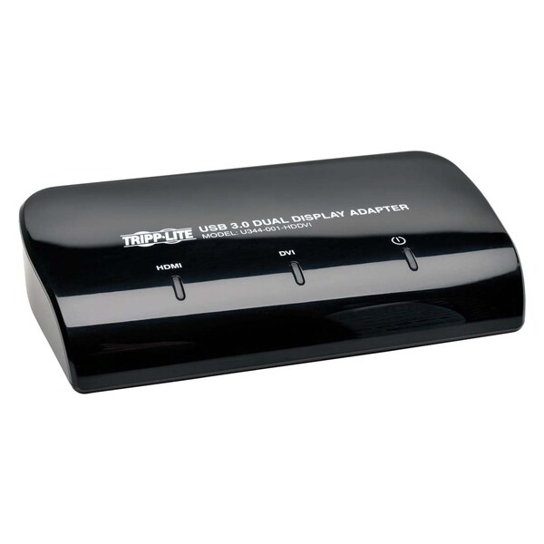 Tripp Lite USB 3.0 to DVI and HDMI Dual Monitor Video Display Adapter