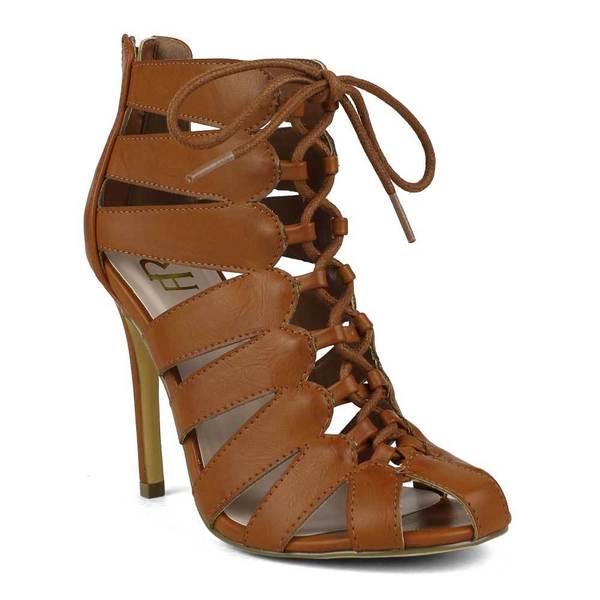 http://jenniferasperstyle.blogspot.com/2015/08/fall-shoes-for-family.html Fahrenheit Women's Una-02 Cut-out Lace-up Round toe heels