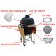 Cal Flame 21-inch Kamado Smoker Grill