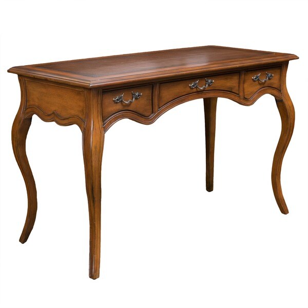 Christopher Knight Home Victorian ThreeDrawer Wood Desk