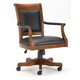 Hillsdale Kingston Square Leather Back Game Chair