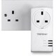 TRENDnet TPL-421E Powerline 1200 AV2 Network Adapter Kit with Built-in Outlet (Pack of 2)
