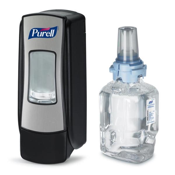Purell Advanced Instant Hand Sanitizer Foam ADX Starter Kit (1 Dispenser & 1 Refill)