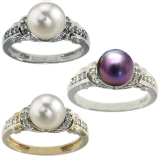 Size 7-8 MM - Pearl Rings