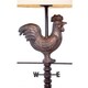 River of Goods 29-inch Outdoor WaterProof Weathervane Rooster Table Lamp