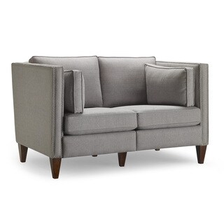Drake Silver Loveseat
