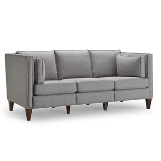 Drake Silver Sofa