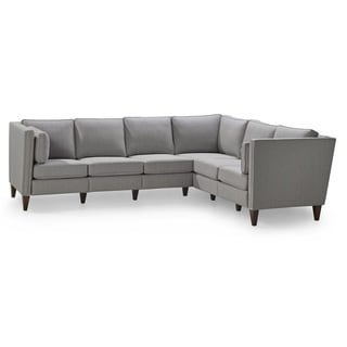 Drake Silver 3-corner 2-piece Sectional