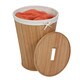 Nested Bamboo Hamper with Lid