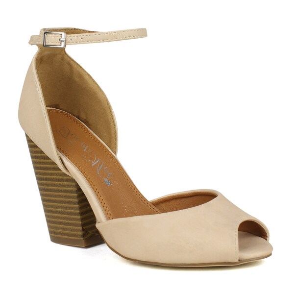 TOI ET MOI Women's Risotto-01 D'orsay upper Peep-toe High Heel