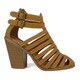 TOI ET MOI Women's Tiramisu-01 Strappy Closed Toe High Heel Sandal
