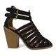 TOI ET MOI Women's Tiramisu-01 Strappy Closed Toe High Heel Sandal