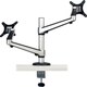 Tripp Lite Dual Display LCD Desk Mount Monitor Stand Arm Swivel Tilt 
