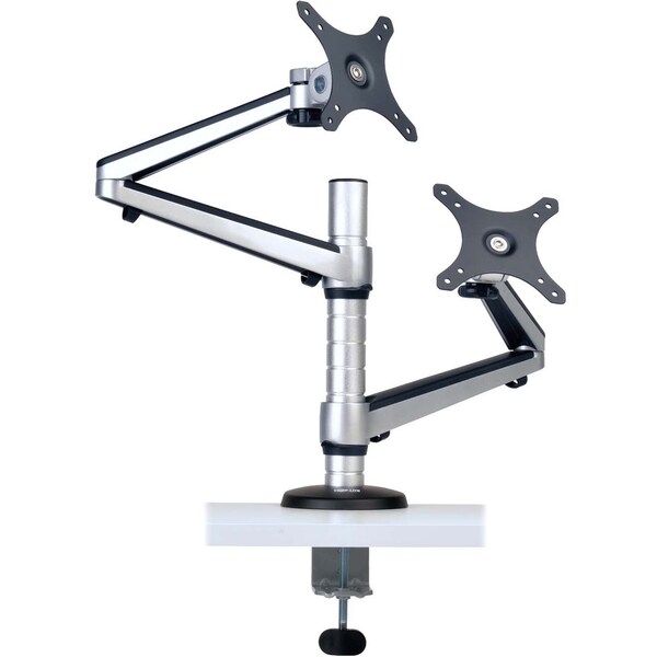Tripp Lite Dual Display LCD Desk Mount Monitor Stand Arm Swivel Tilt 