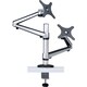 Tripp Lite Dual Display LCD Desk Mount Monitor Stand Arm Swivel Tilt 