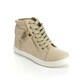 Via Pinky PERLA-03 Women's Quilted Lace Up Ankle High Sneakers
