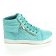 Via Pinky PERLA-03 Women's Quilted Lace Up Ankle High Sneakers