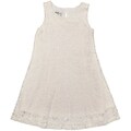 Mia Juliana Little Girls' Fit and Flare Sequin Lace Dress