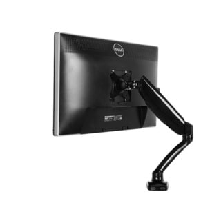 Loctek 10 to 27-inch Full Motion Gas Spring Arm Monitor Desk Mount with USB Ports