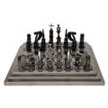 Handcrafted Upcycled Auto Part  'Rustic Warriors' Chess Set (Mexico)