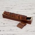 Handcrafted Seesham Brass Wood 'Competition' Dominoes (India)